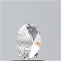 Diamante Natural 0.61 quilates, Ovalado , Color E, claridad SI1 y certificado GIA