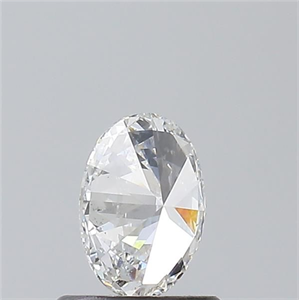 Foto Diamante Natural 0.61 quilates, Ovalado , Color E, claridad SI1 y certificado GIA de