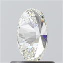 Diamante Natural 0.60 quilates, Ovalado , Color J, claridad SI1 y certificado GIA