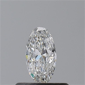 Picture of Natural Diamond 0.51 Carats, Oval with  Cut, E Color, SI1 Clarity and Certified by GIA