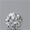 Diamante Natural 1.01 quilates, Redondo , Color H, claridad SI1 y certificado GIA