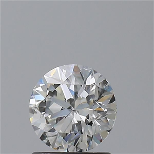 Foto Diamante Natural 1.01 quilates, Redondo , Color H, claridad SI1 y certificado GIA de