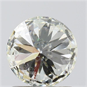 Diamante Natural 1.00 quilates, Redondo , Color L, claridad SI1 y certificado GIA