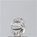 Diamante Natural 0.53 quilates, Redondo , Color I, claridad VVS2 y certificado GIA