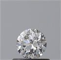 Diamante Natural 0.40 quilates, Redondo , Color E, claridad VS1 y certificado GIA
