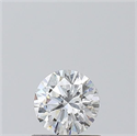 Diamante Natural 0.51 quilates, Redondo , Color F, claridad SI2 y certificado GIA