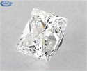 Natural Diamond 0.80 Carats, Princess with  Cut, E Color, VS1 Clarity and Certified by GIA