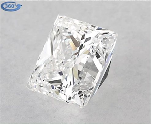 Picture of Natural Diamond 0.80 Carats, Princess with  Cut, E Color, VS1 Clarity and Certified by GIA