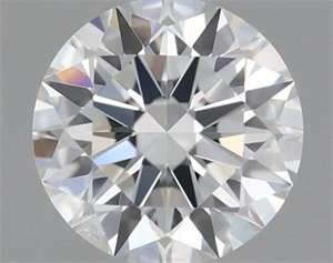 Picture of Natural Diamond 0.40 Carats, Round with Excellent Cut, I Color, SI2 Clarity and Certified by GIA