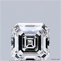 Diamante Natural 0.45 quilates, Asscher , Color G, claridad VVS1 y certificado GIA