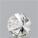 Natural Diamond 1.11 Carats, Round with Excellent Cut, K Color, SI1 Clarity and Certified by GIA