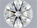 Natural Diamond 0.45 Carats, Round with Excellent Cut, K Color, VVS1 Clarity and Certified by GIA