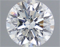 Natural Diamond 0.71 Carats, Round with Excellent Cut, I Color, SI1 Clarity and Certified by GIA