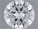 Diamante Natural 0.50 quilates, Redondo , Color H, claridad VVS1 y certificado GIA