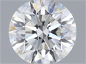 Diamante Natural 0.59 quilates, Redondo , Color I, claridad VS2 y certificado GIA