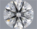 Diamante Natural 0.71 quilates, Redondo , Color I, claridad VVS1 y certificado GIA