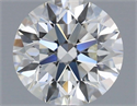 Diamante Natural 0.77 quilates, Redondo , Color I, claridad VVS1 y certificado GIA
