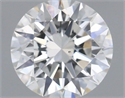 Natural Diamond 0.51 Carats, Round with Excellent Cut, G Color, VS2 Clarity and Certified by GIA