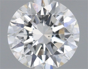 Picture of Natural Diamond 0.51 Carats, Round with Excellent Cut, G Color, VS2 Clarity and Certified by GIA