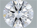 Diamante Natural 0.52 quilates, Redondo , Color F, claridad VS1 y certificado GIA