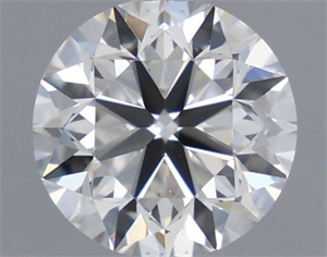 Foto Diamante Natural 0.61 quilates, Redondo , Color H, claridad VS2 y certificado GIA de