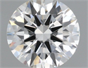 Diamante Natural 0.58 quilates, Redondo , Color I, claridad VVS1 y certificado GIA