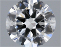Natural Diamond 0.40 Carats, Round with Very Good Cut, I Color, VVS1 Clarity and Certified by GIA