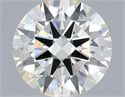 Natural Diamond 0.40 Carats, Round with Excellent Cut, K Color, VVS1 Clarity and Certified by GIA