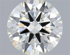 Picture of Natural Diamond 0.40 Carats, Round with Excellent Cut, K Color, VVS1 Clarity and Certified by GIA