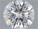 Diamante Natural 0.58 quilates, Redondo , Color I, claridad VVS1 y certificado GIA