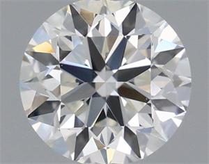 Picture of Natural Diamond 0.70 Carats, Round with Very Good Cut, I Color, VS1 Clarity and Certified by GIA