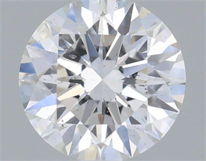 Foto Diamante Natural 0.57 quilates, Redondo , Color E, claridad SI2 y certificado GIA de