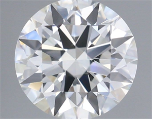 Picture of Natural Diamond 0.70 Carats, Round with Excellent Cut, I Color, VVS2 Clarity and Certified by GIA