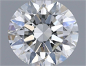 Diamante Natural 0.60 quilates, Redondo , Color H, claridad VVS2 y certificado GIA