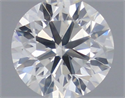 Natural Diamond 0.40 Carats, Round with Very Good Cut, I Color, VS2 Clarity and Certified by GIA