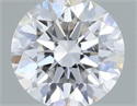 Diamante Natural 0.40 quilates, Redondo , Color F, claridad VS1 y certificado GIA