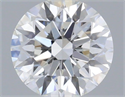 Diamante Natural 0.51 quilates, Redondo , Color F, claridad VVS2 y certificado GIA