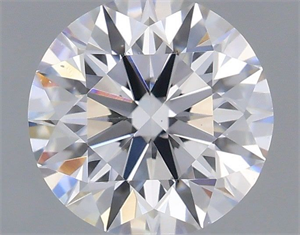 Foto Diamante Natural 0.54 quilates, Redondo , Color D, claridad VS2 y certificado GIA de