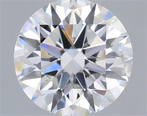 Foto Diamante Natural 0.57 quilates, Redondo , Color F, claridad VS1 y certificado GIA de