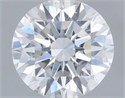 Diamante Natural 0.58 quilates, Redondo , Color F, claridad VS2 y certificado GIA