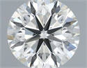 Diamante Natural 0.48 quilates, Redondo , Color I, claridad VVS2 y certificado GIA