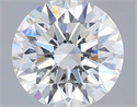 Diamante Natural 0.43 quilates, Redondo , Color F, claridad VS2 y certificado GIA