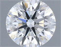 Natural Diamond 0.43 Carats, Round with Excellent Cut, G Color, VS1 Clarity and Certified by GIA