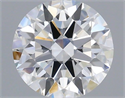 Diamante Natural 0.50 quilates, Redondo , Color F, claridad VVS2 y certificado GIA