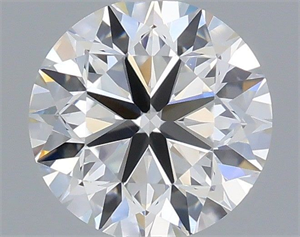 Foto Diamante Natural 0.50 quilates, Redondo , Color H, claridad VVS2 y certificado GIA de