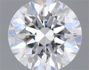 Picture of Natural Diamond 0.45 Carats, Round with Very Good Cut, D Color, VVS2 Clarity and Certified by GIA