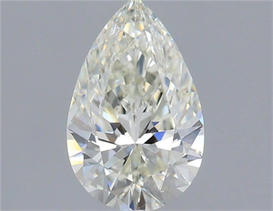 Picture of Natural Diamond 0.93 Carats, Pear with  Cut, H Color, VVS2 Clarity and Certified by IGI