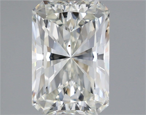 Picture of Natural Diamond 1.81 Carats, Radiant with  Cut, J Color, VS2 Clarity and Certified by GIA