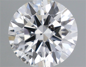 Foto Diamante Natural 0.65 quilates, Redondo , Color E, claridad SI2 y certificado GIA de