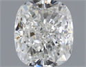 Natural Diamond 1.00 Carats, Cushion with  Cut, H Color, VVS1 Clarity and Certified by GIA